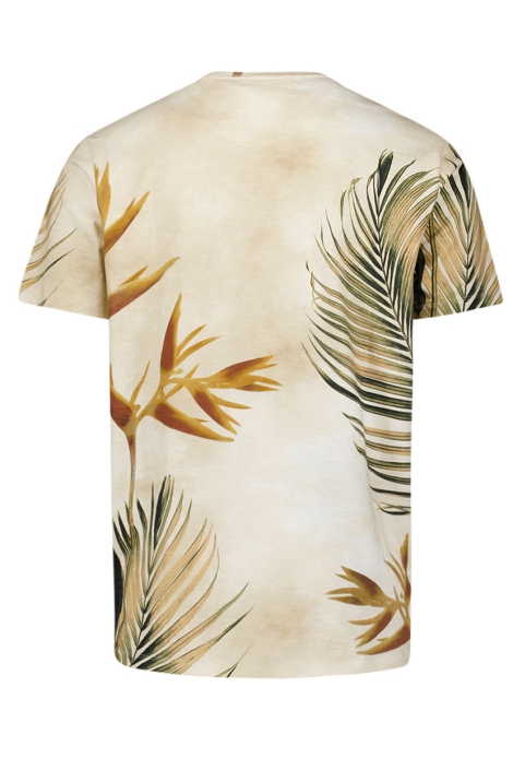 NO-EXCESS t-shirt crewneck allover printed sl